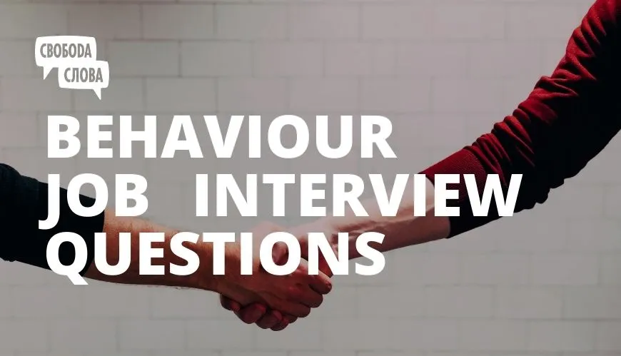 Behaviour job interview questions